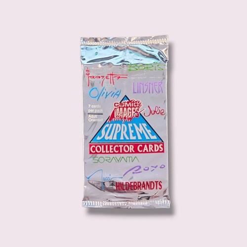 1996 Comic Images Supreme Collector Cards Pack 