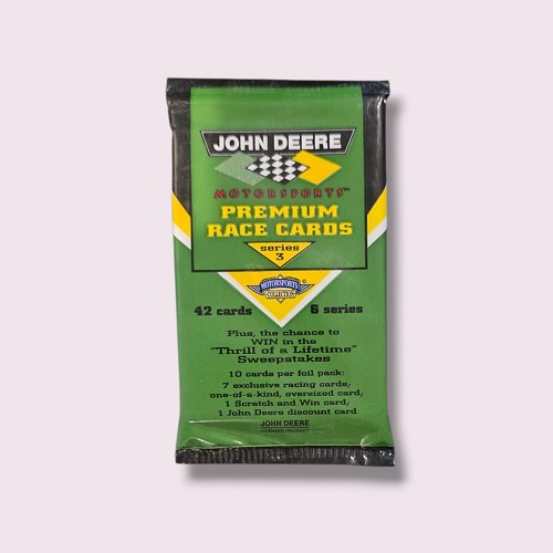 1996 John Deere Motorsports Race Cards Series 3 Pack 