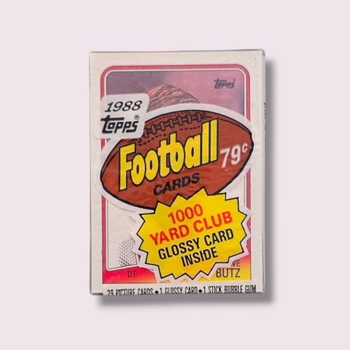 1988 Topps Football Cello Pack 