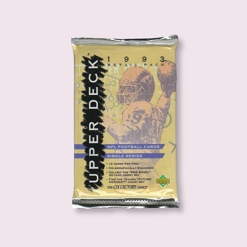 1993 Upper Deck Football Pack 