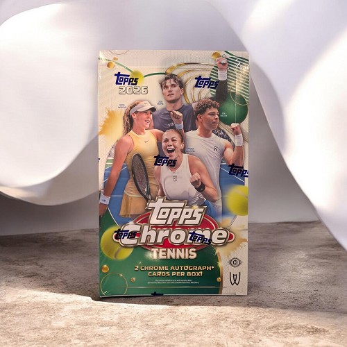 2026 Topps Chrome Tennis Hobby Box 