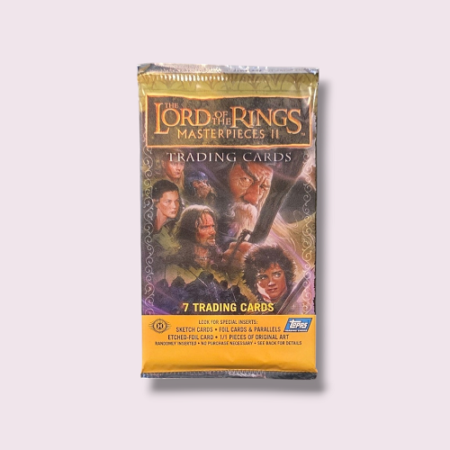 2007 Topps Lord of the Rings Masterpieces II Hobby Pack 